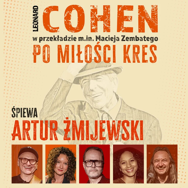 „Cohen – Po miłości kres” w Gdańsku. Koncert 29 sierpnia