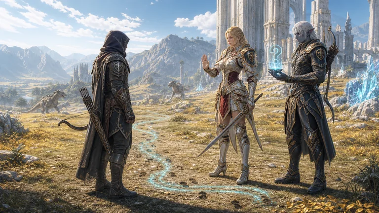 Wizualizacja 3 projektu MMORPG z AI Lineage2AI