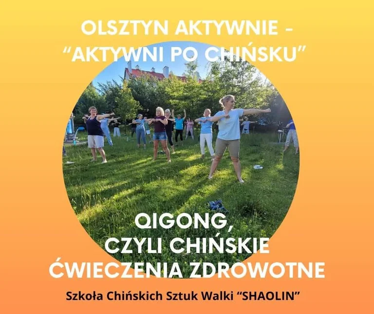 Bezpłatny Qigong w Olsztynie 8 września